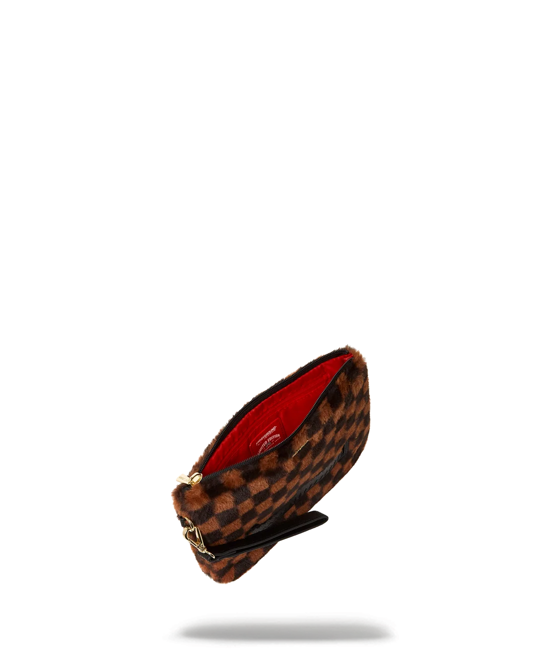 FURRR SHARKS IN PARIS CROSSOVER CLUTCH