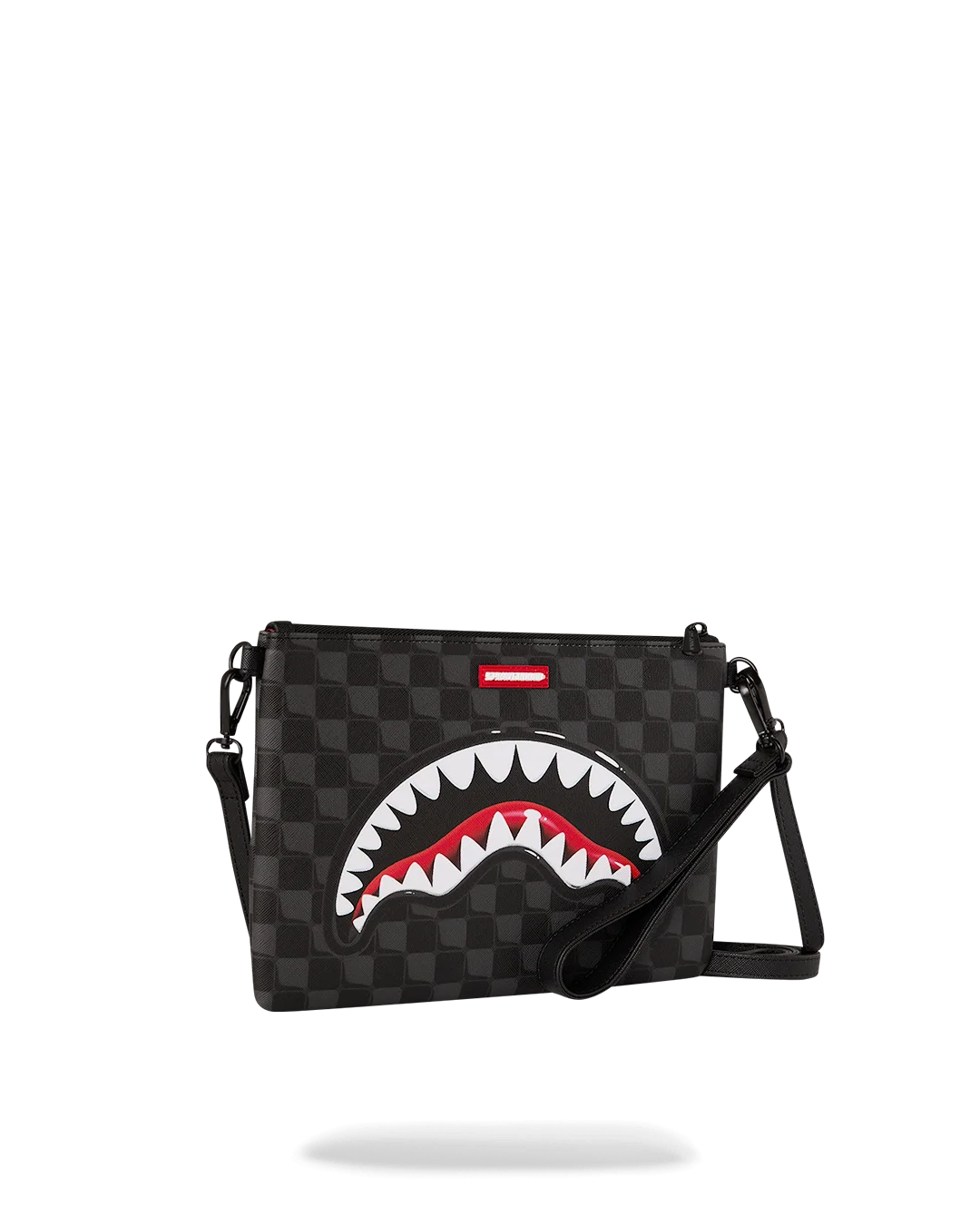 SHARKS IN PARIS HYPER PUFF CROSSOVER CLUTCH