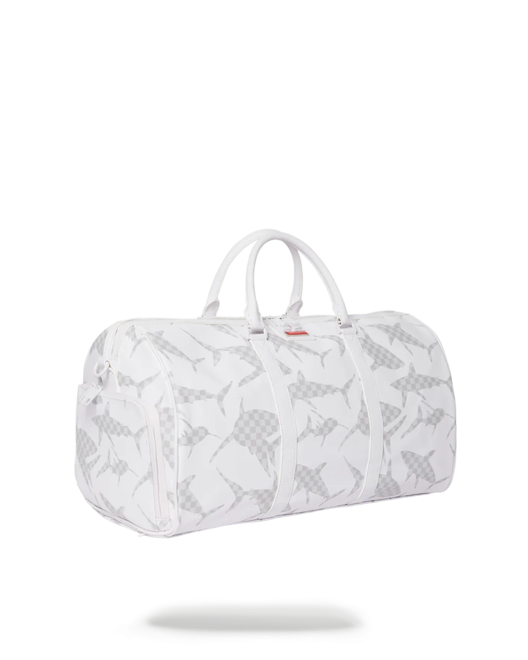 SHARK CHECK (WHITE) DUFFLE