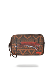 LEOPARDS IN PARIS TOILETRY AKA MONEY BAG