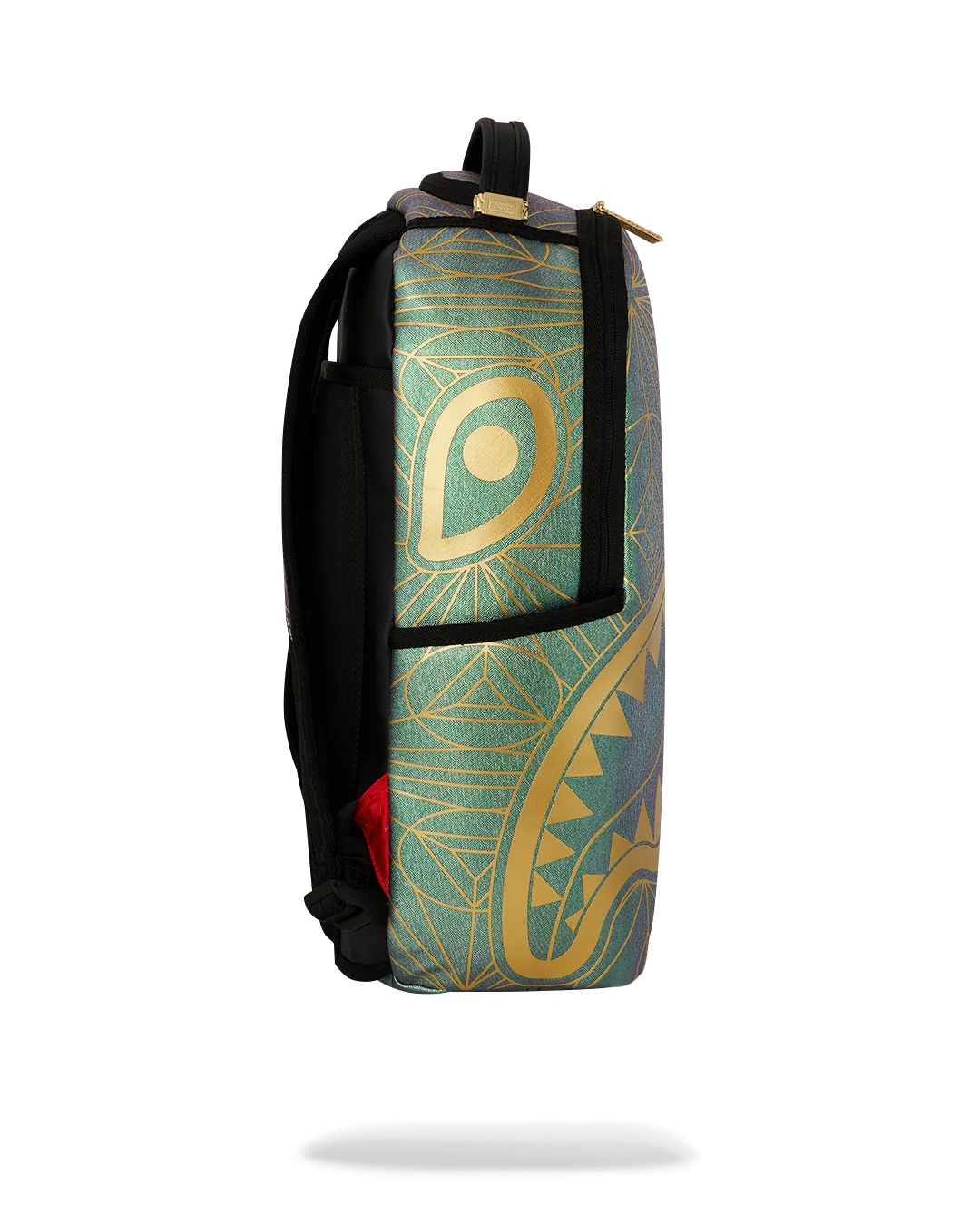 FOUNDATION CRYSTAL IRIDESCENT SHARK BACKPACK