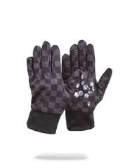 DIAMONDS IN PALM GLOVES