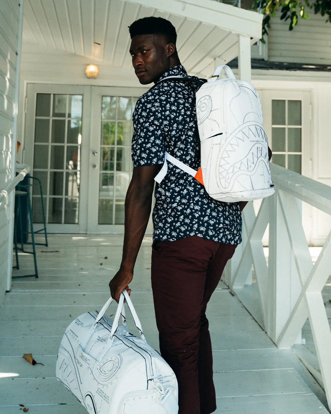 TECHNICAL CUT & SHARK BACKPACK (DLXV)