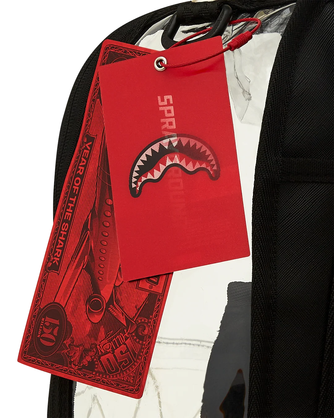 CLEAR BACKPACK - SHARK CENTRAL