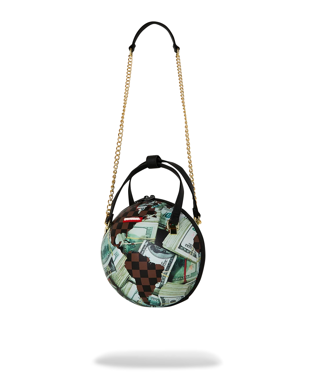 FULLY LOADED GLOBE HANDBAG