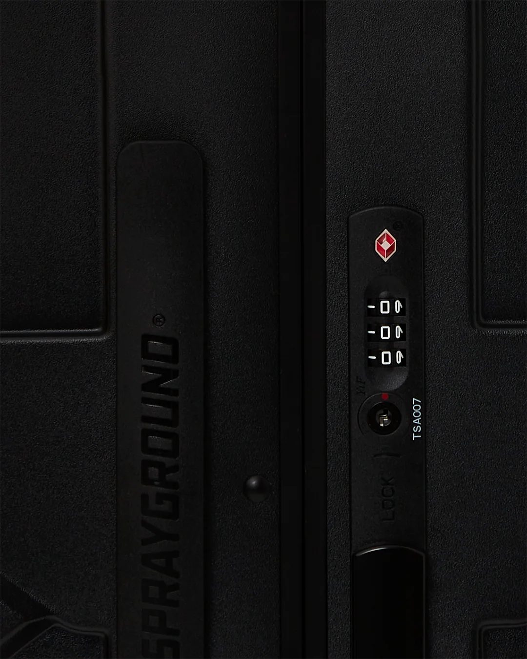 REALITY CHECK SHARKITECTURE FULL-SIZE JETBLACK LUGGAGE (GUNMETAL HARDWARE)