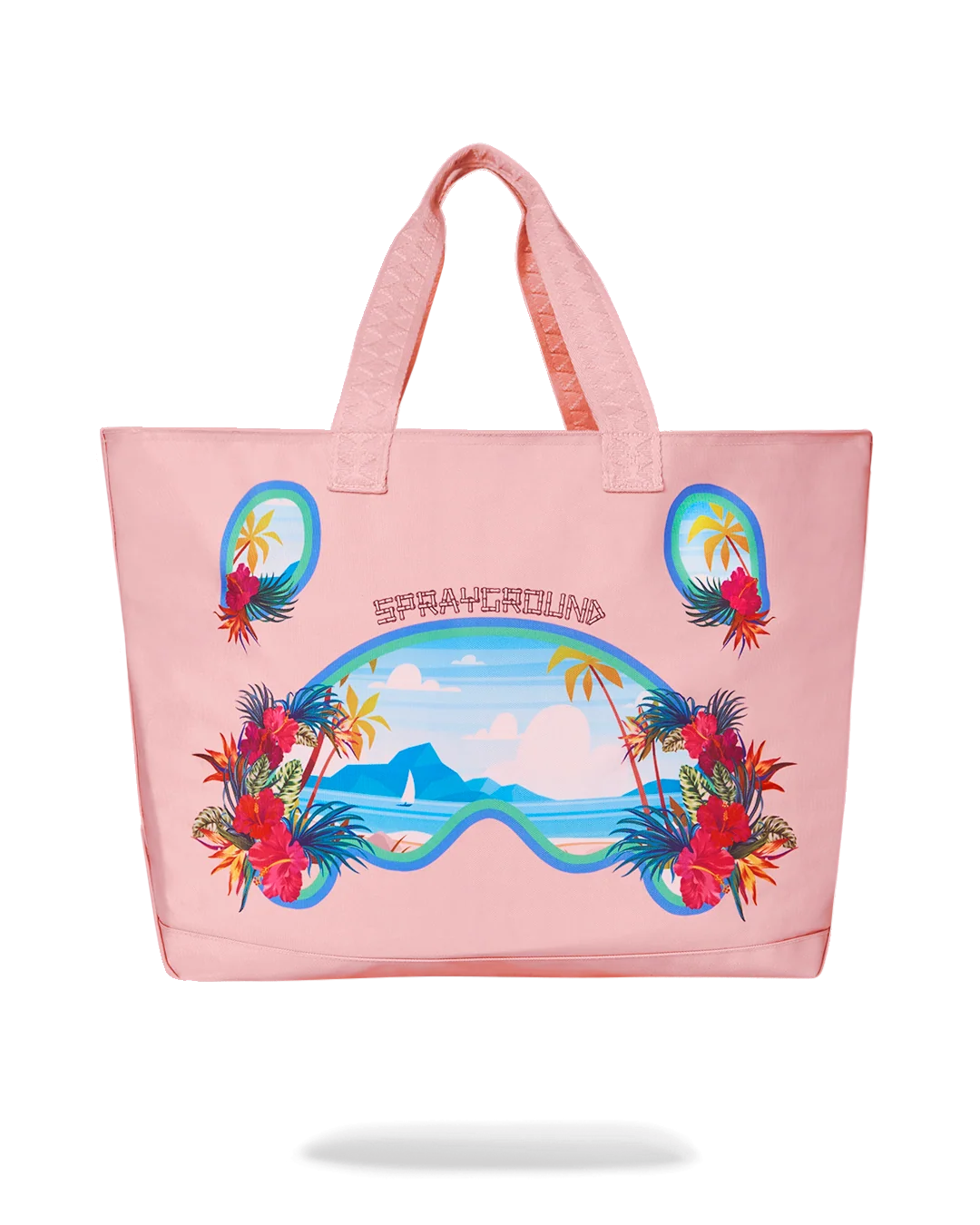 BORA BORA SHARK ISLAND VILLA BEACH TOTE