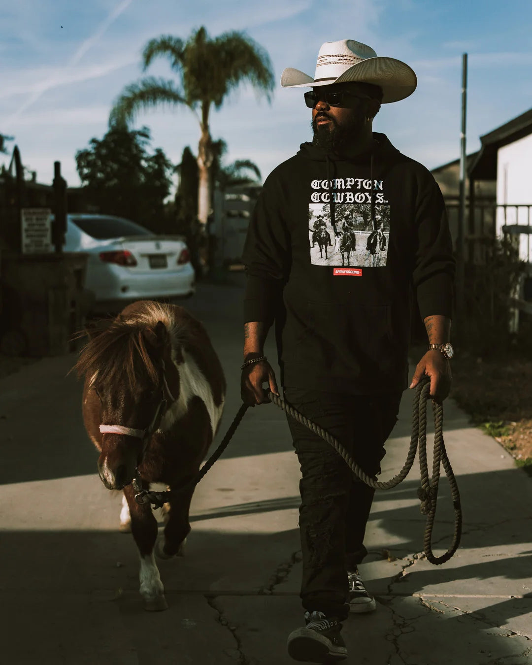 COMPTON COWBOYS CITY RIDERS HOODY