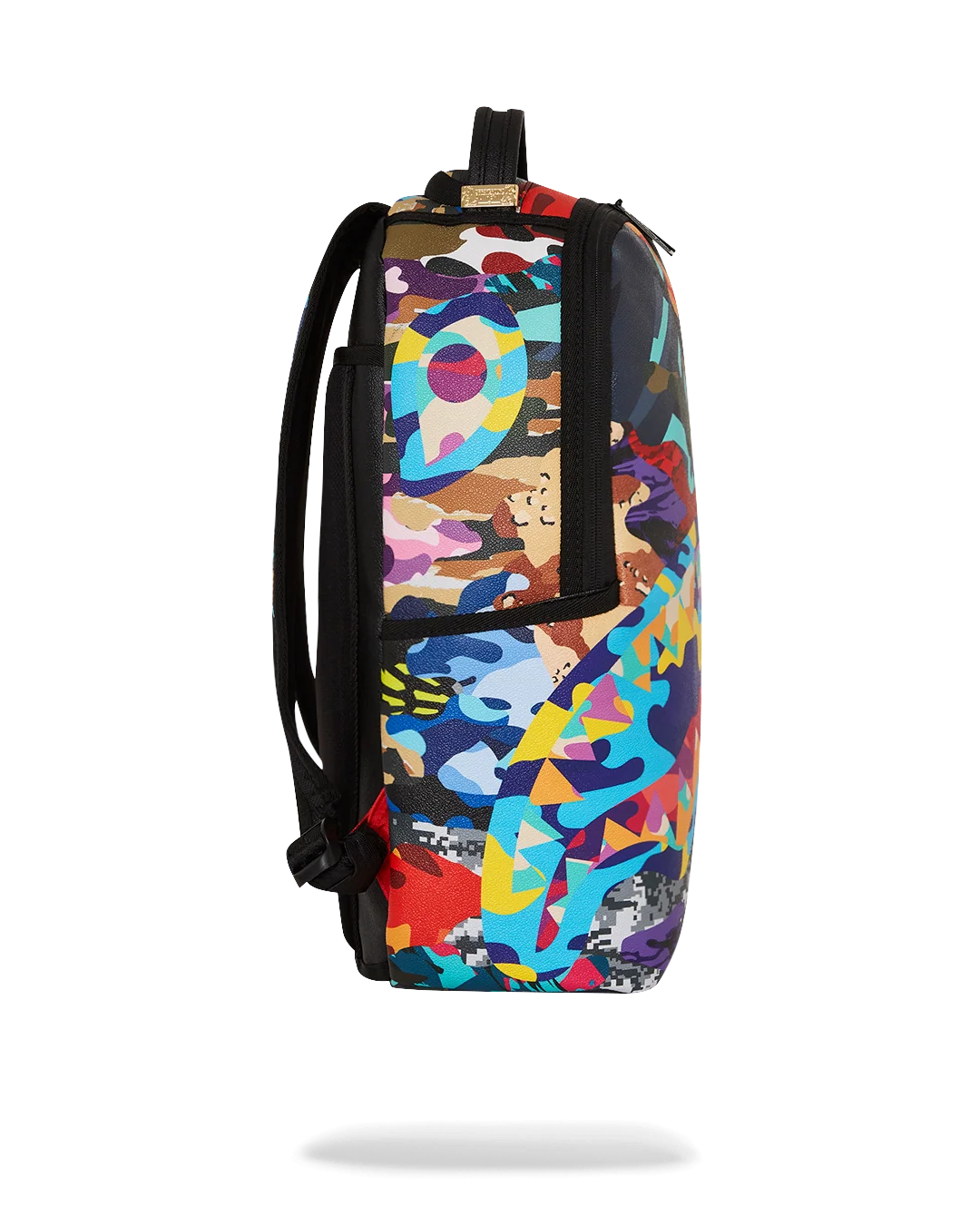 SLICED AND DICED CAMO BACKPACK