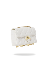 RIVIERA LE BLANC GOLD CHAIN SHARK HANDBAG