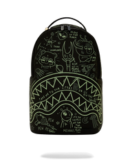 GLOW THE SPACE BACKPACK (GLOW IN THE DARK EFFECT)