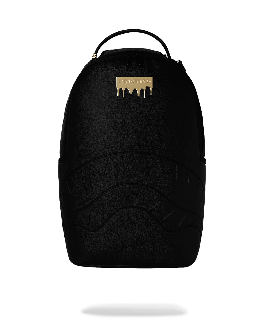 GOLD BRICK DRIP BLACK BACKPACK