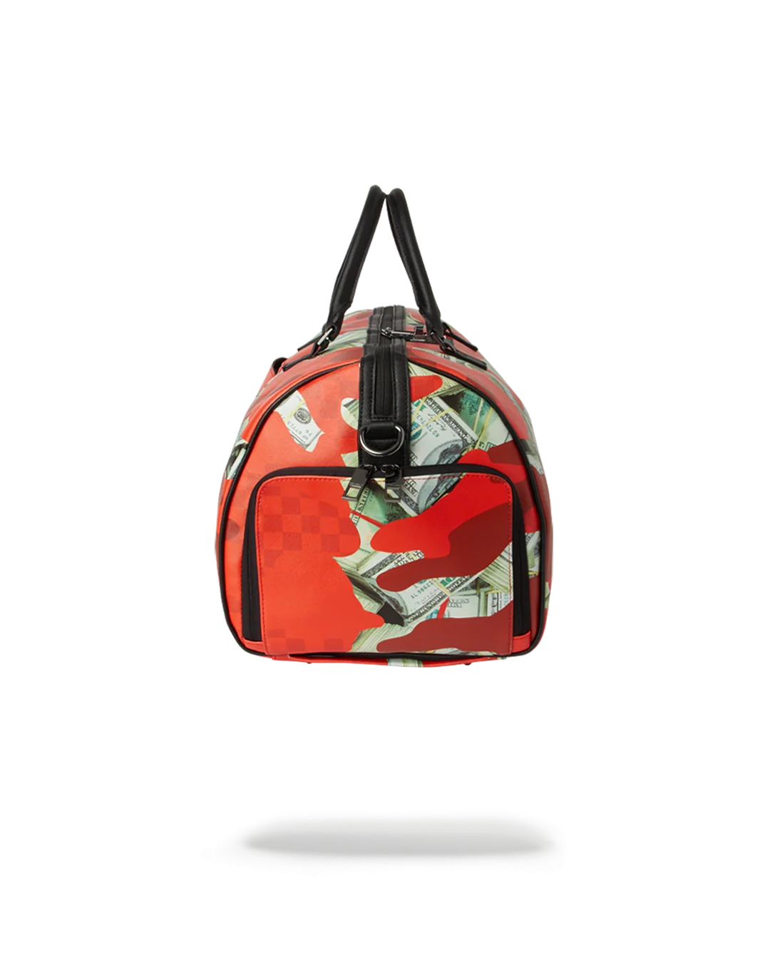 MONEY CAMO (RED) DUFFLE