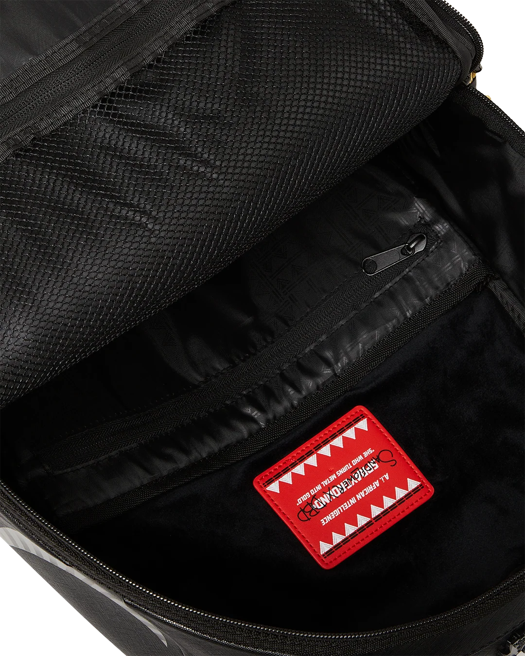 A.I. AFRICAN INTELLIGENCE SHARKS OF THE GOLD OCEAN BACKPACK - SANDFLOWER COLLAB