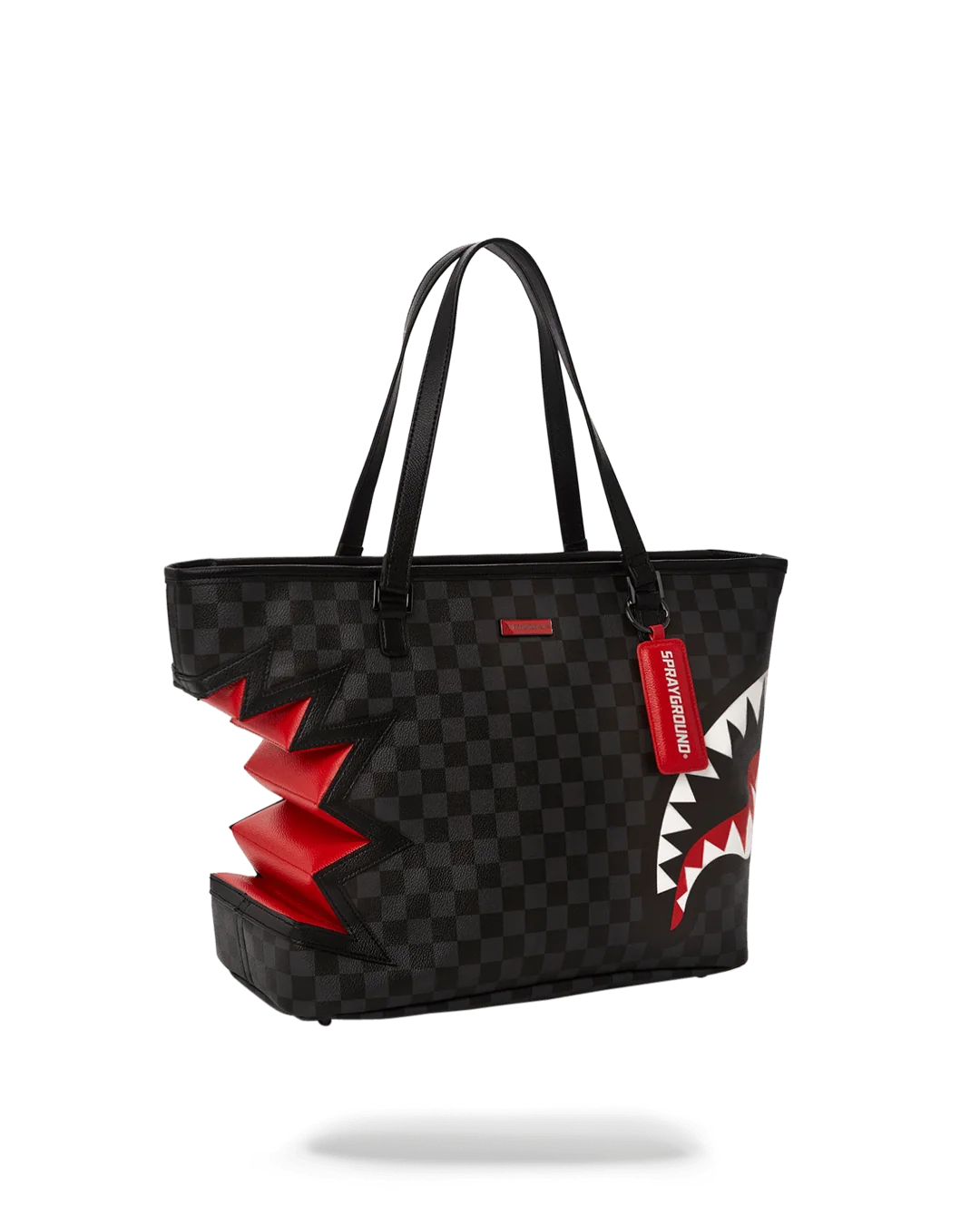 SHARK BITE SHARKS IN PARIS GRAY TOTE