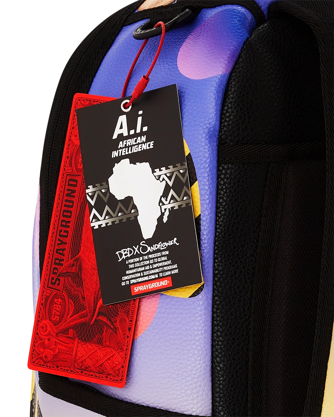 A.I. FRACTAL VISIONS BACKPACK