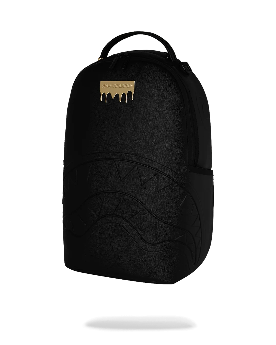 GOLD BRICK DRIP BLACK BACKPACK