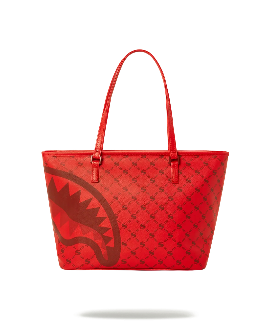 MONEY PATTERN BRICK TOTE