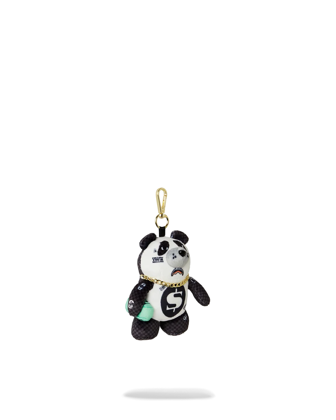 PANDA SKI MASK BEAR KEYCHAIN