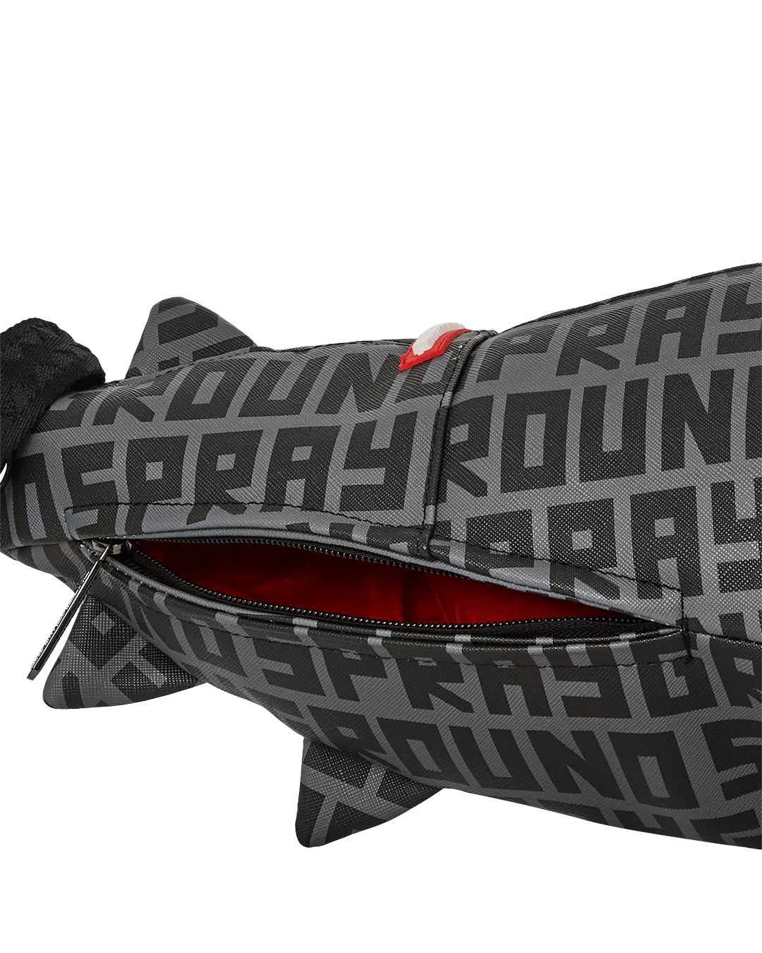 SHARKFINITY STEALTH PILOT SHARK SHAPE DUFFLE