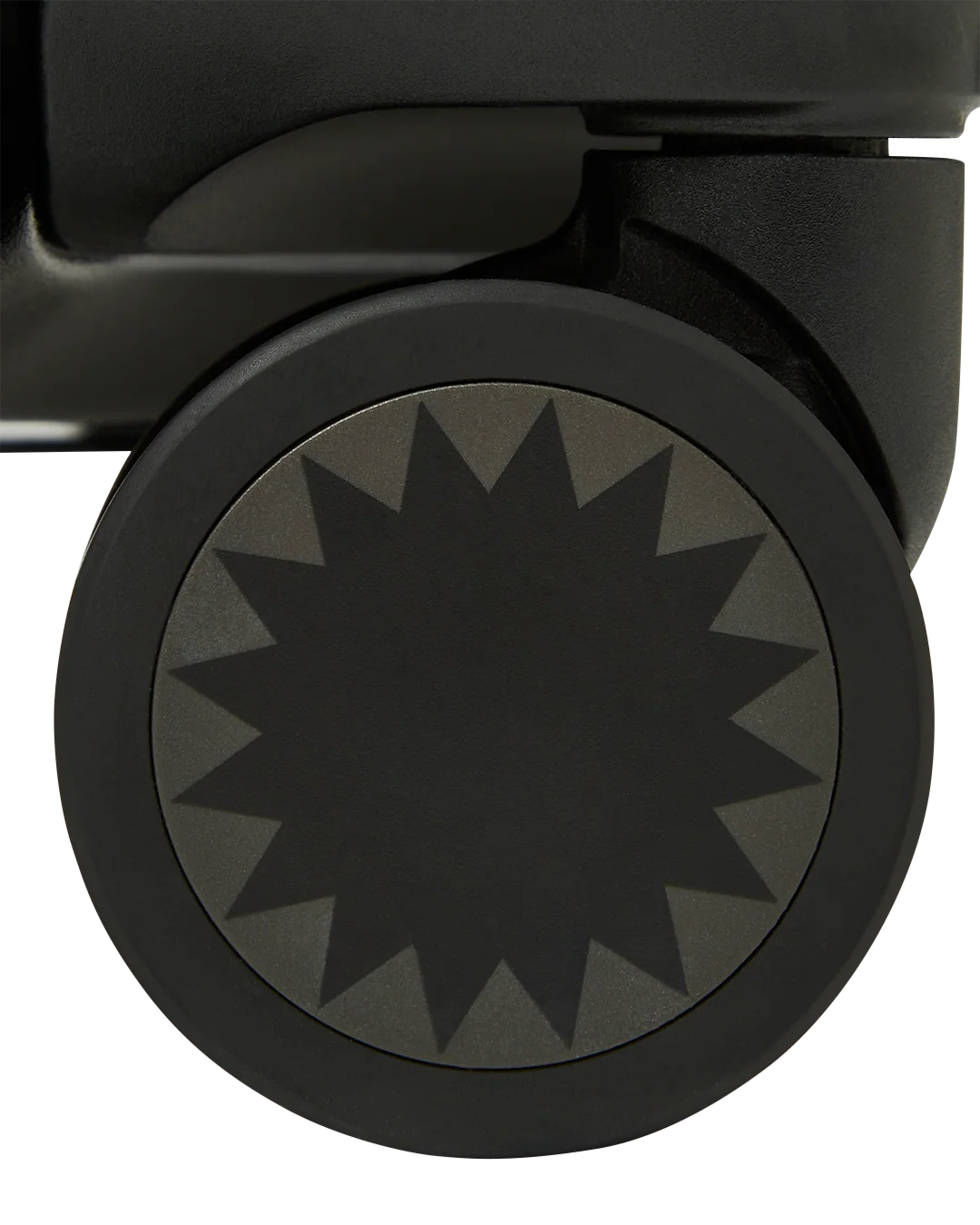 REALITY CHECK SHARKITECTURE CARRY-ON JETBLACK LUGGAGE (GUNMETAL HARDWARE)