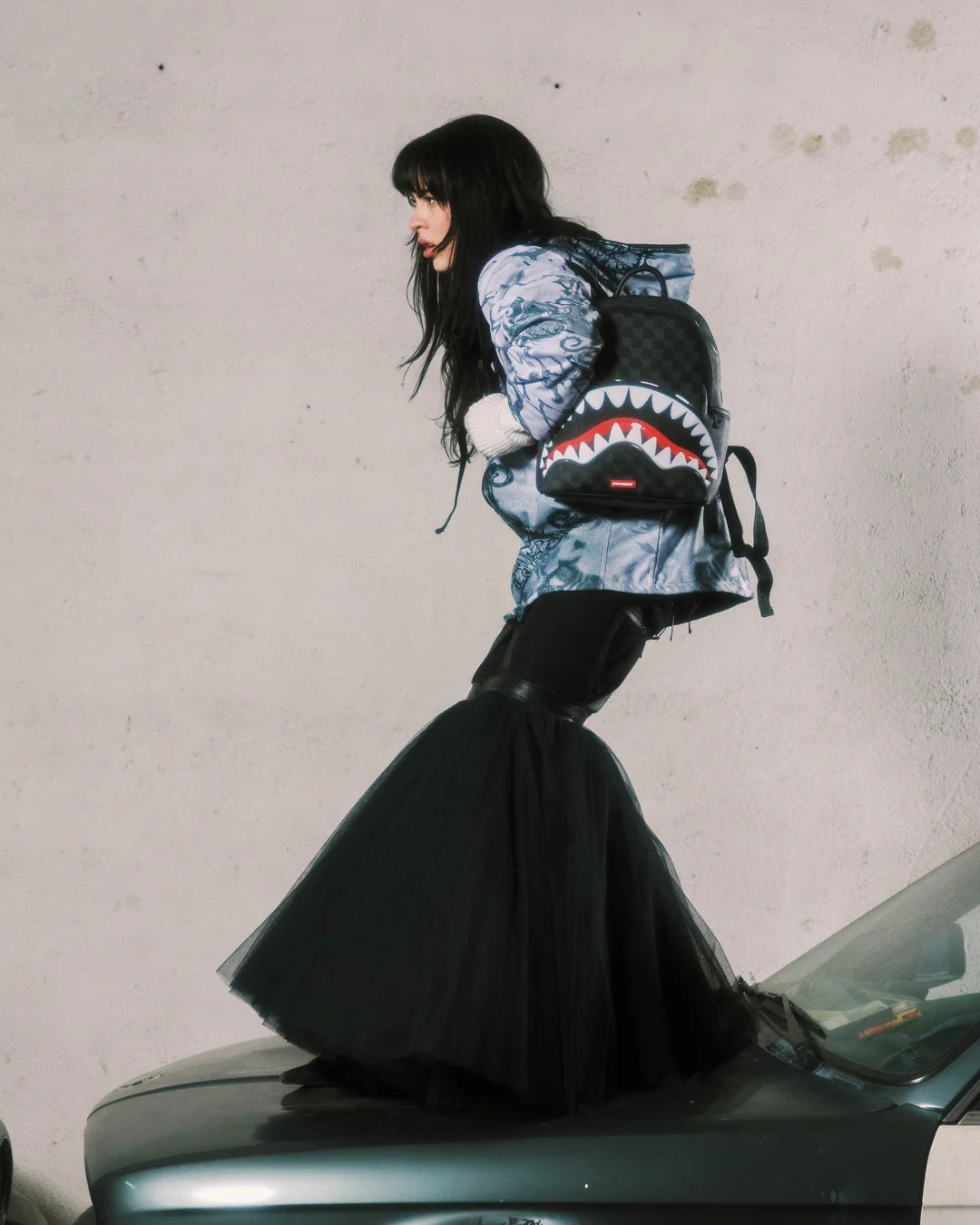 SHARKS IN PARIS HYPER PUFF SAVAGE BACKPACK