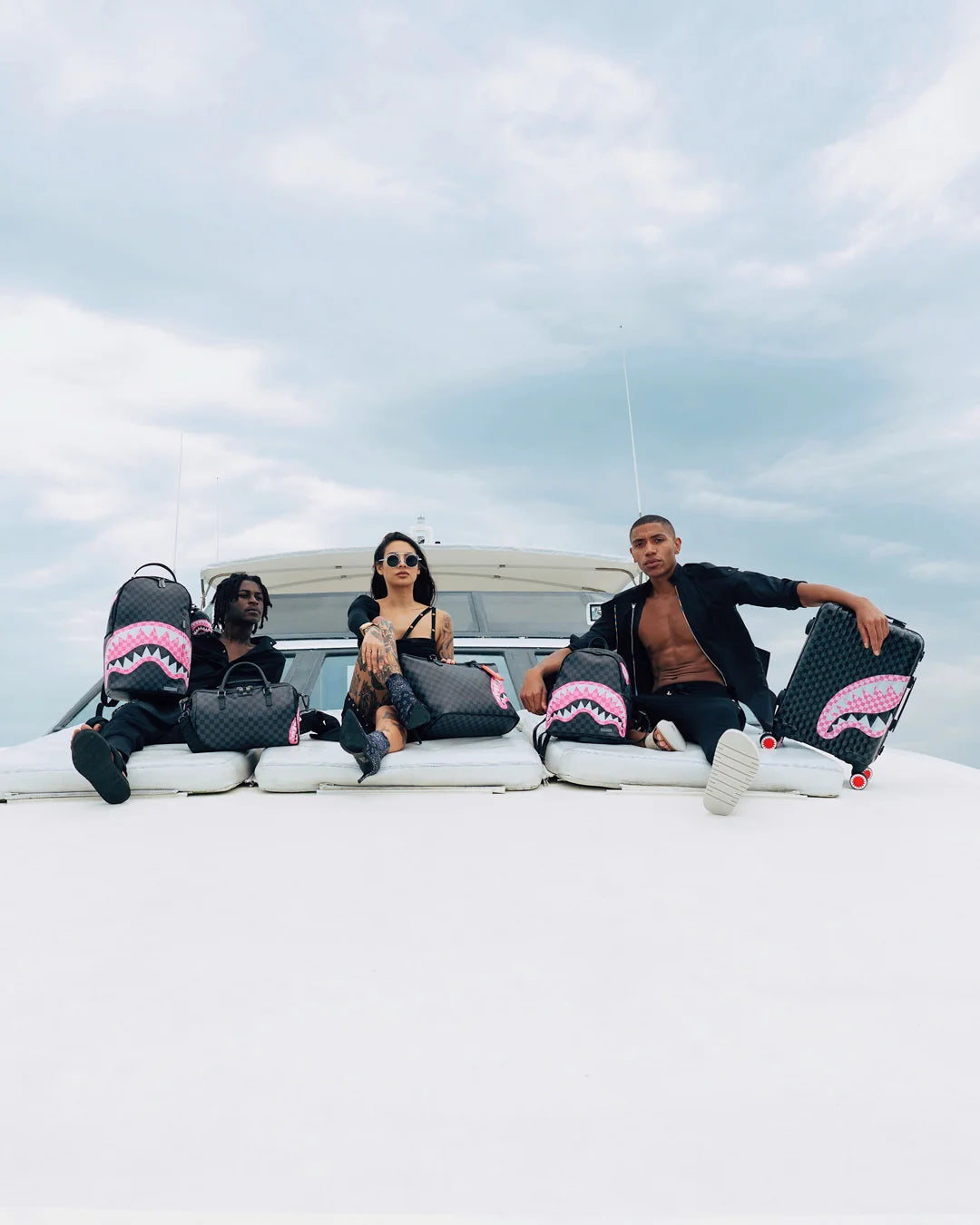 SHARKS IN CANDY MINI DUFFLE