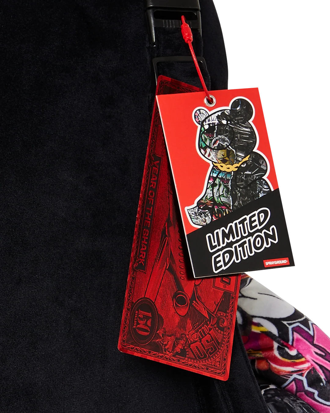 NEW CITY ANDROID MONEYBEAR TEDDYBEAR BACKPACK