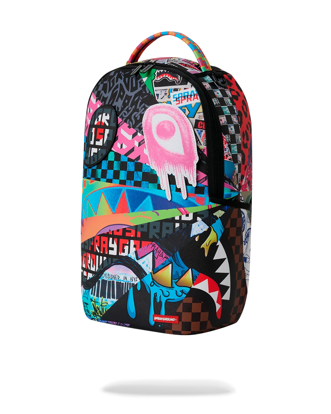 MOOD MODE 6 REMOVABLE VELCRO EYES BACKPACK
