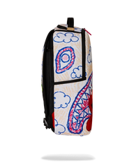 ELMO'S WORLD SHARK SKETCH BACKPACK