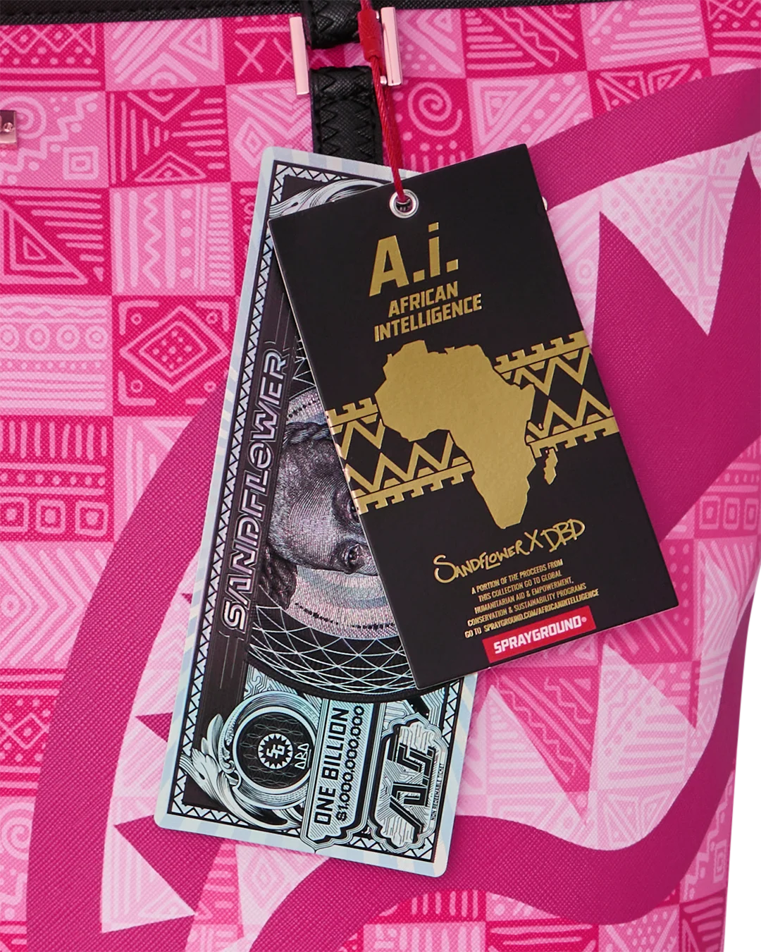 A.I. AFRICAN INTELLIGENCE THE SUNSET RESET TOTE  - SANDFLOWER COLLAB