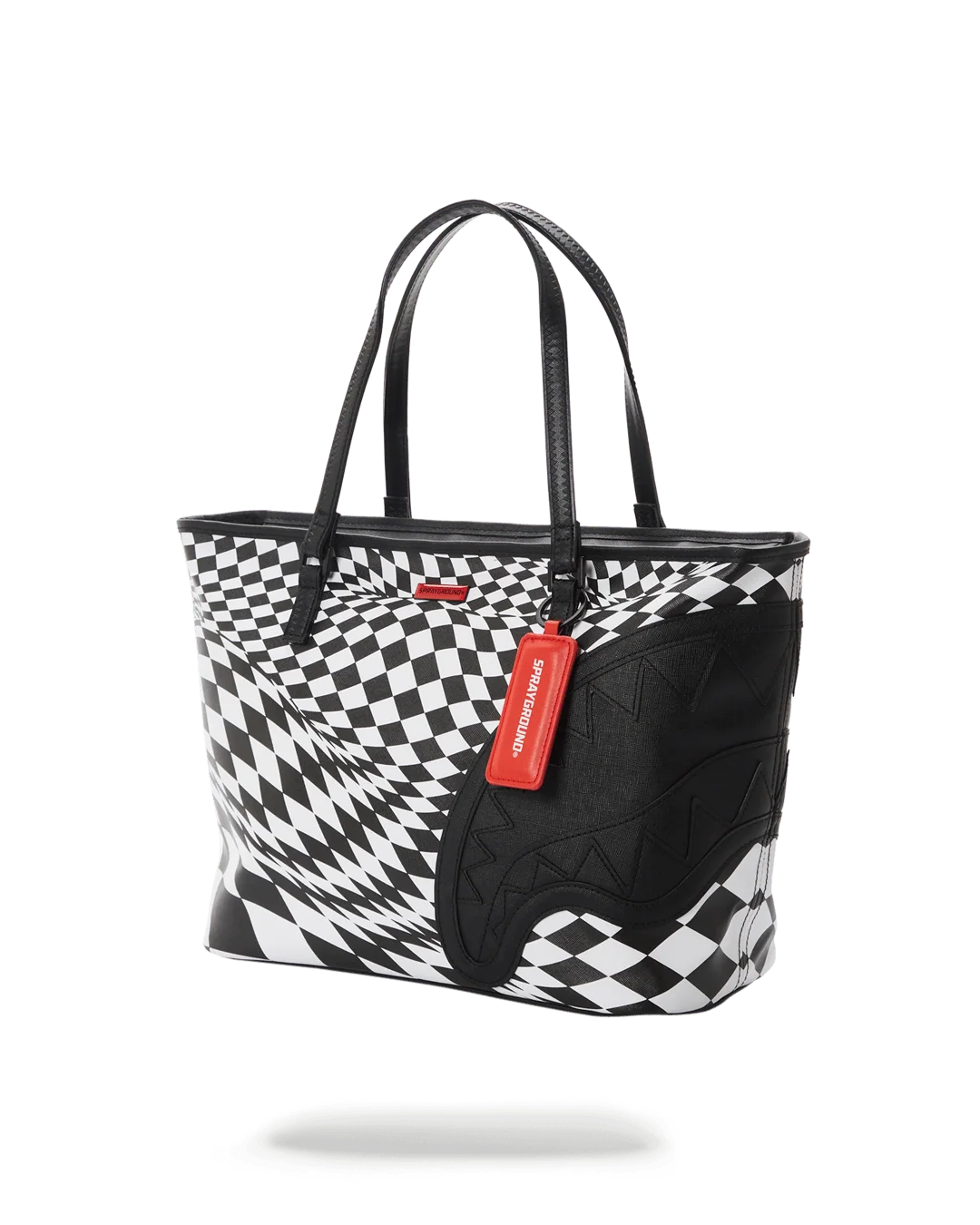 TRIPPY CHECK TOTE