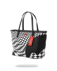 TRIPPY CHECK TOTE