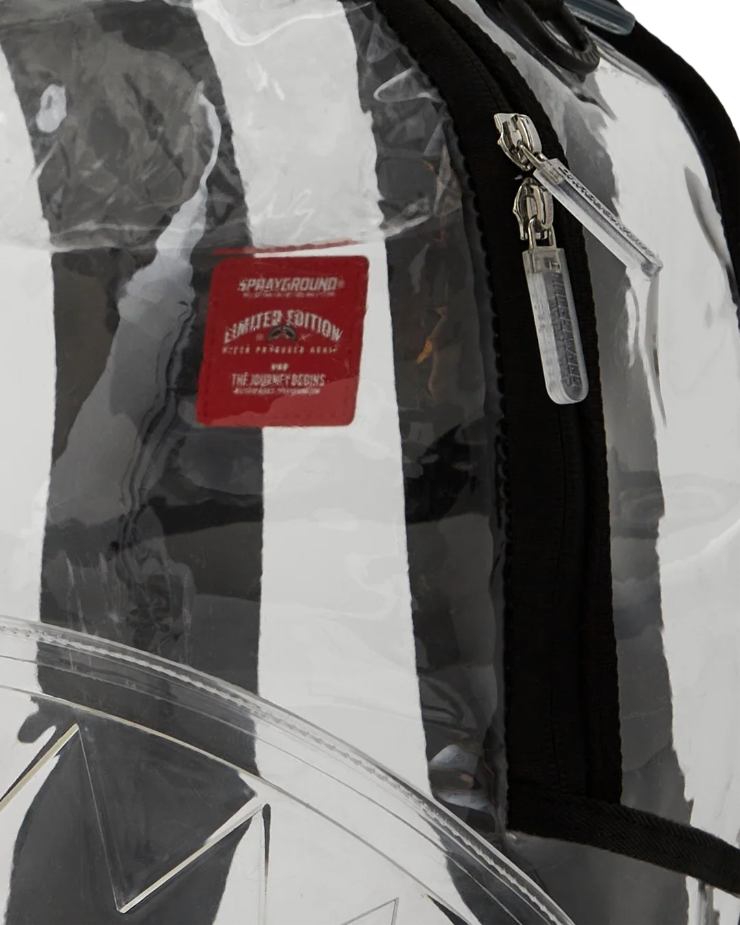 100% CLEAR BACKPACK - SHARK CENTRAL