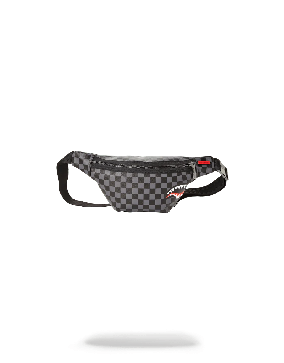 SHARKS IN PARIS (BLACK CHECKERED EDITION) CROSSBODY