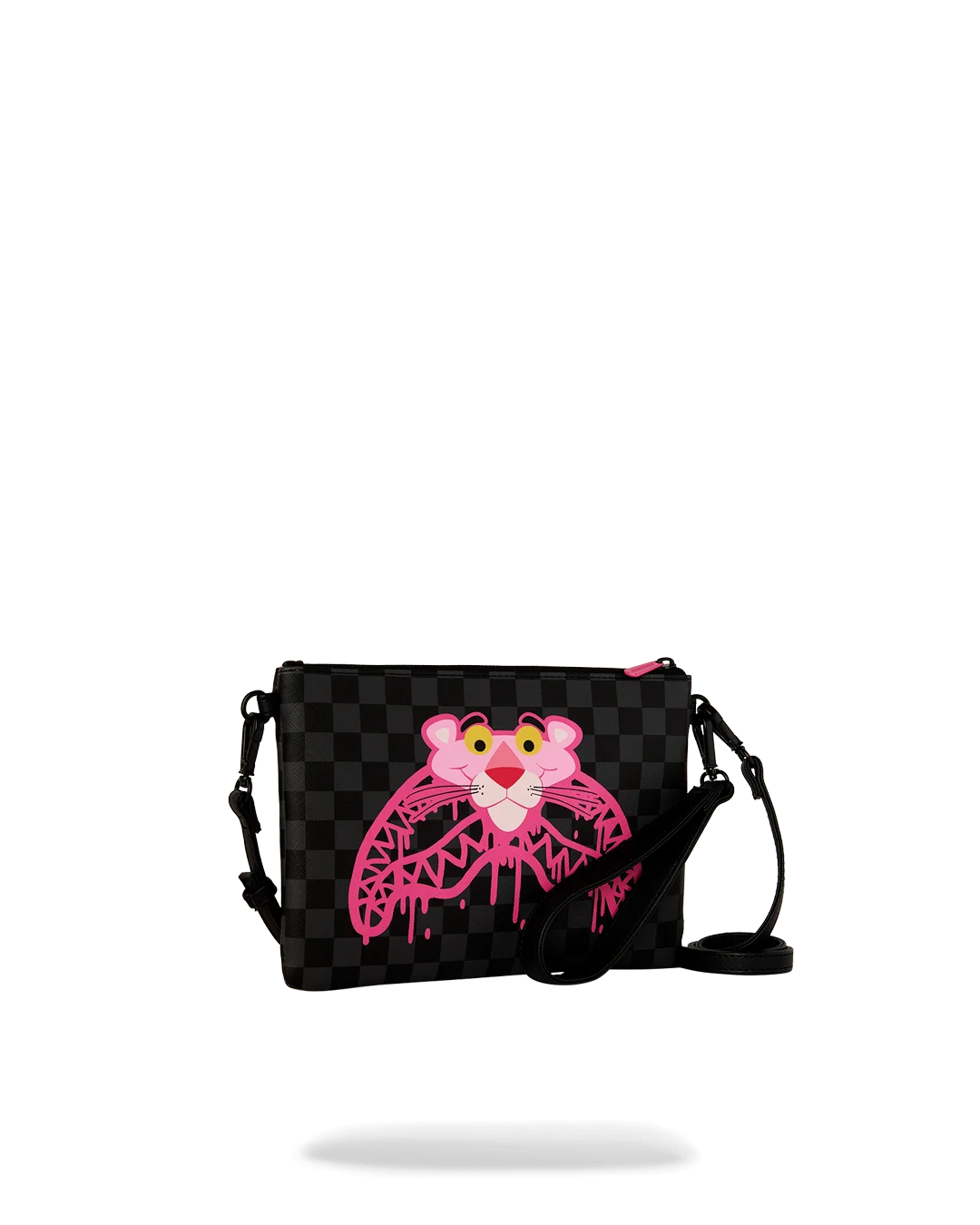 PINK PANTHER DIAMOND SHARK CROSSOVER CLUTCH