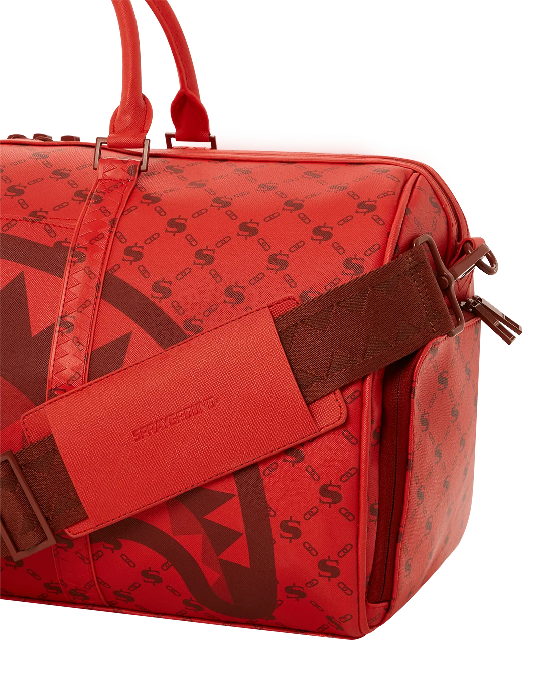 MONEY PATTERN BRICK DUFFLE