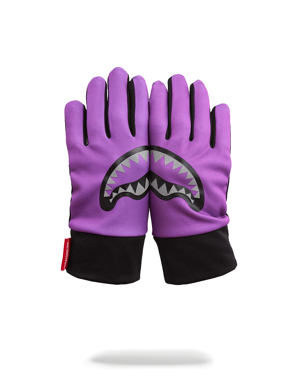 PURPLE 3M SHARK MOUTH GLOVES