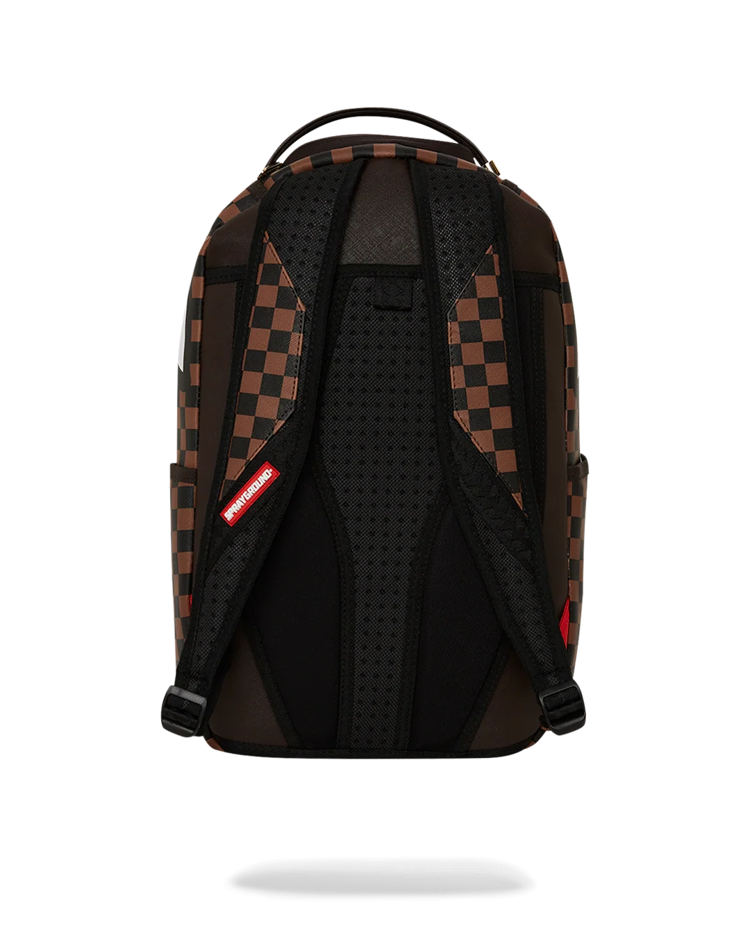 EXTERIOR GOLD ZIP POCKET SHARKS IN PARIS BACKPACK (DLXV)