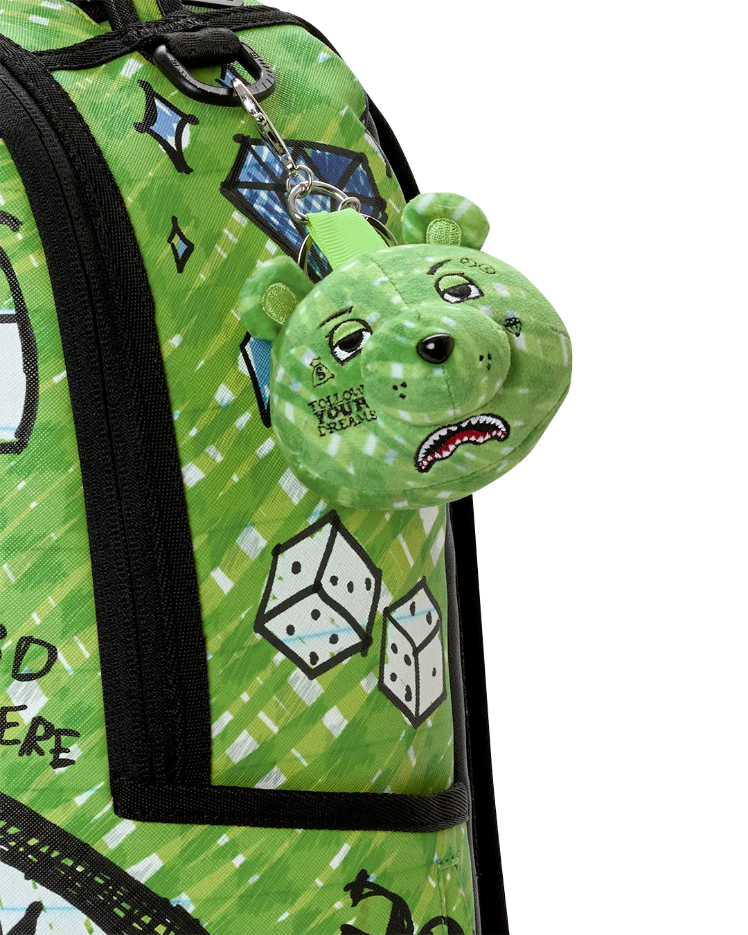 MONEYBEAR CHOMP & KEYCHAIN BACKPACK