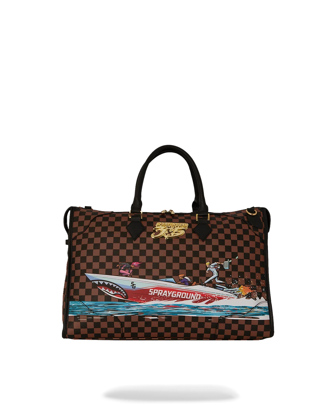 THE 305 SPEEDBOAT GETAWAY PYRAMID DUFFLE