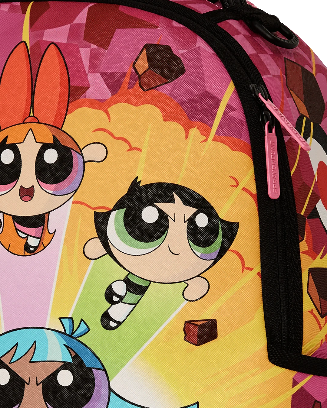 POWERPUFF BUSTIN THRU DLXSV BACKPACK