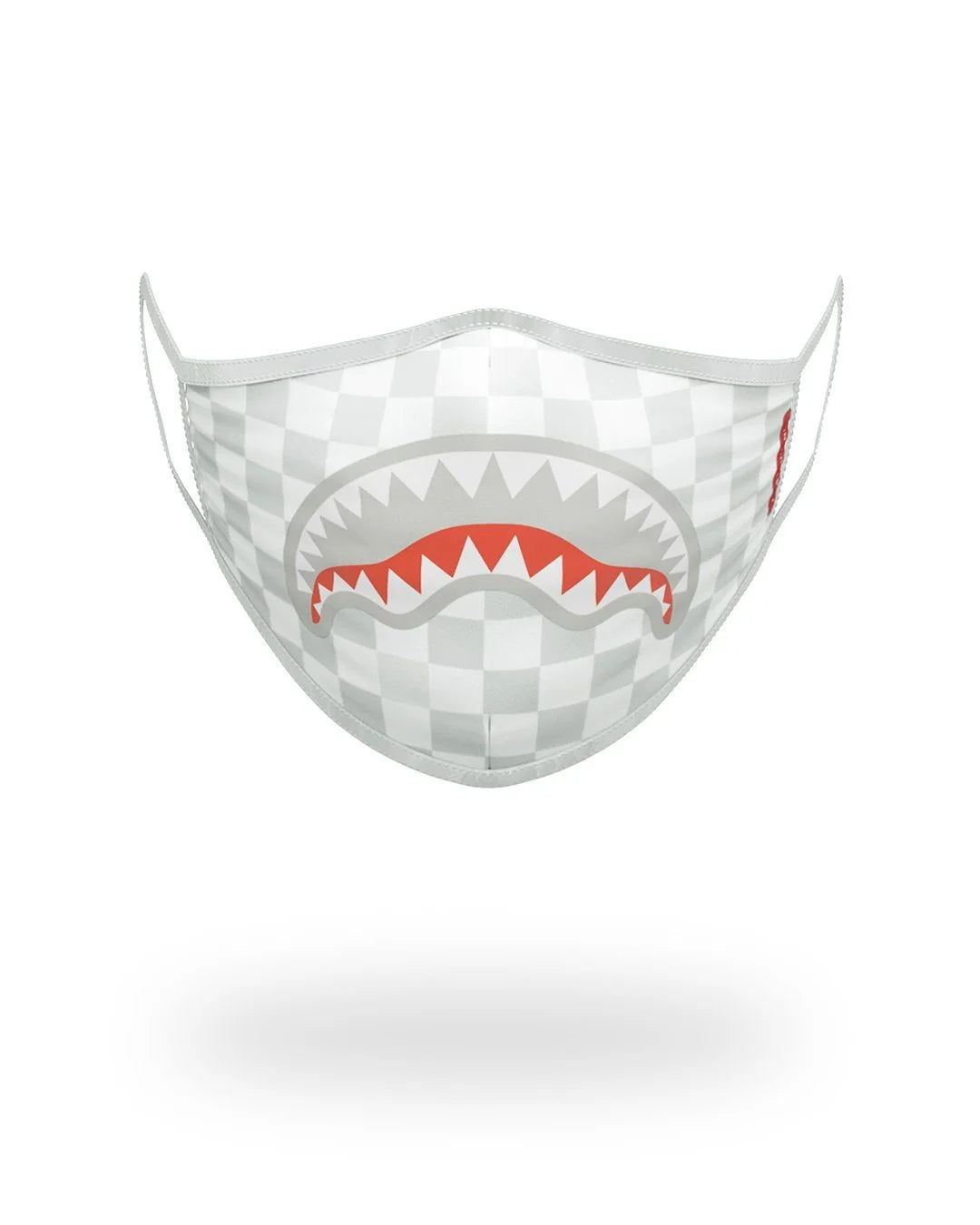 SHARKS IN PARIS (WHITE) FORM-FITTING MASK