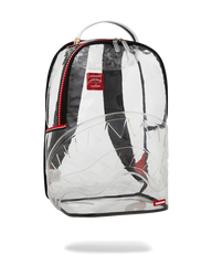 100% CLEAR BACKPACK SHARK