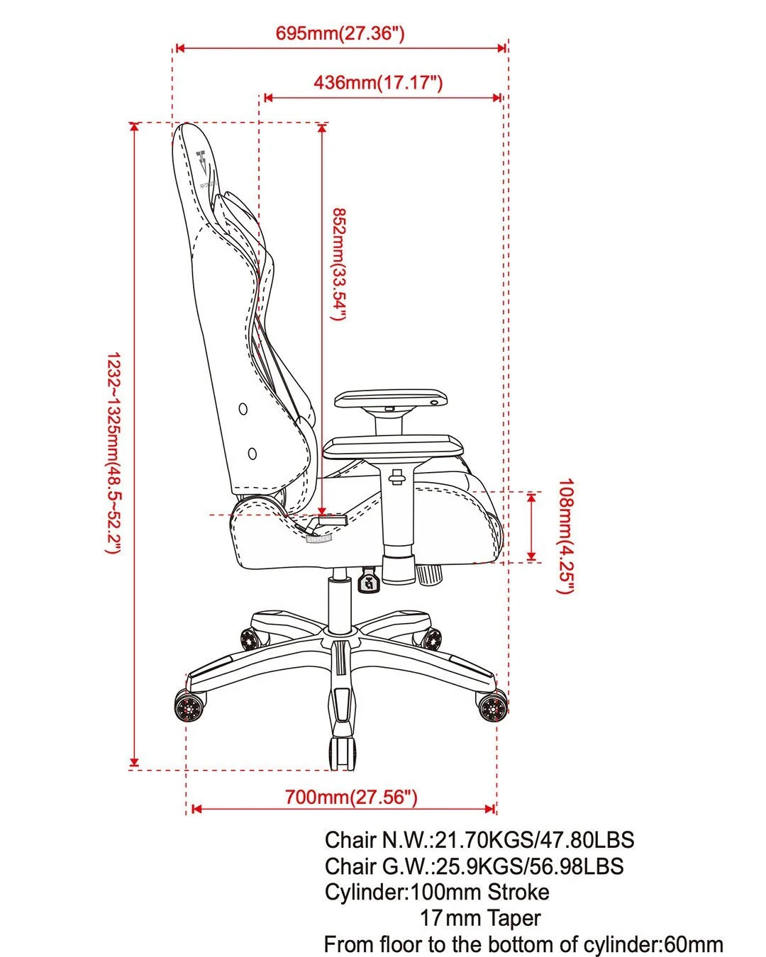SG OG GAMING CHAIR