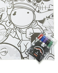 SPRAYGROUND HUGE COLORING POSTER 39"x27" & MARKERS INCLUDED
