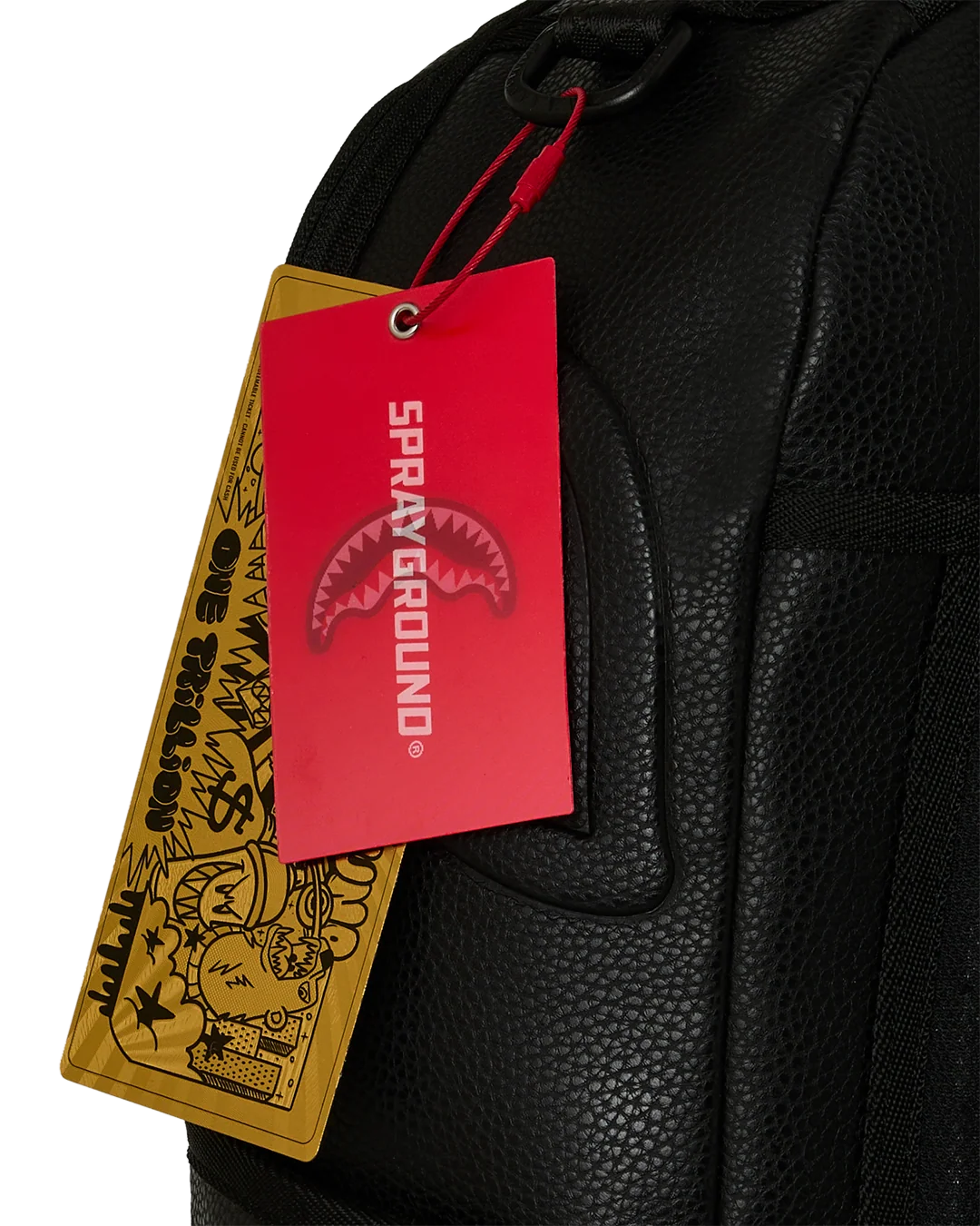 GOLDEN RESERVE METAL MONEY LOCKED HANDTAG BACKPACK