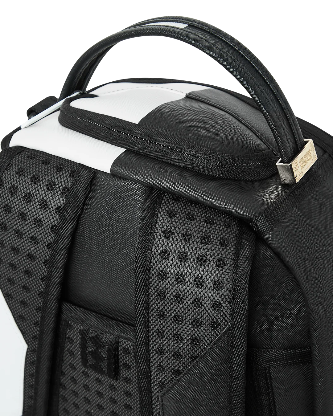 SHARK CENTRAL SPLIT BACKPACK BLK/WHT (DLXV)