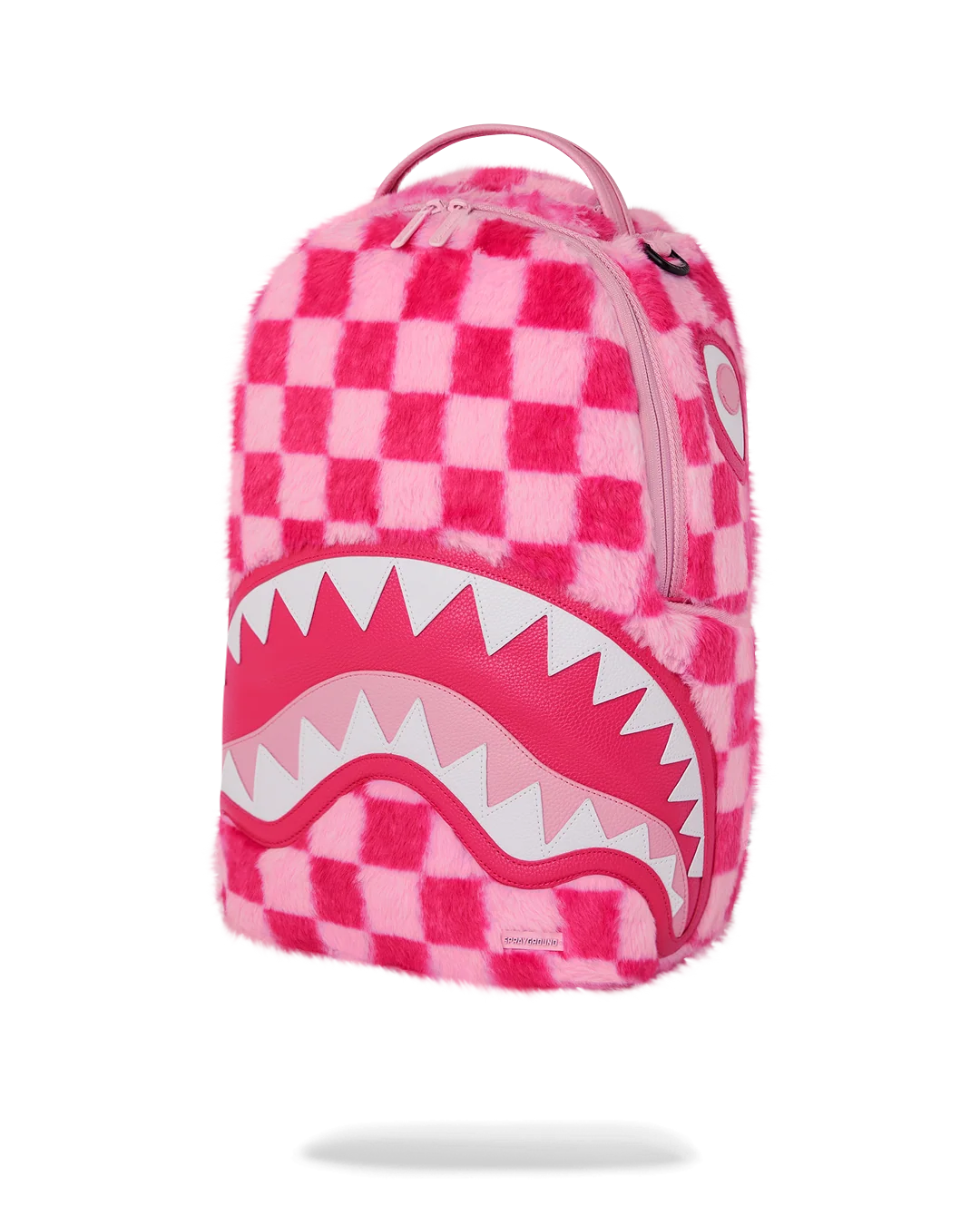 FURZILLA SHARK (PINK CHECK) BACKPACK