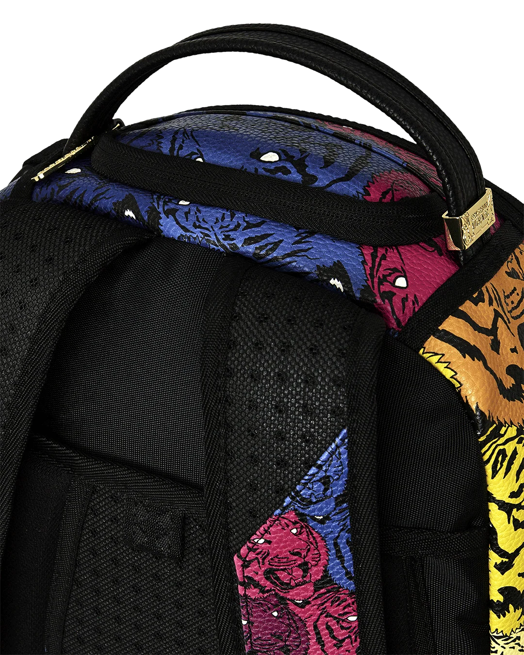 TIGER ROAR GOLD PLATED BACKPACK